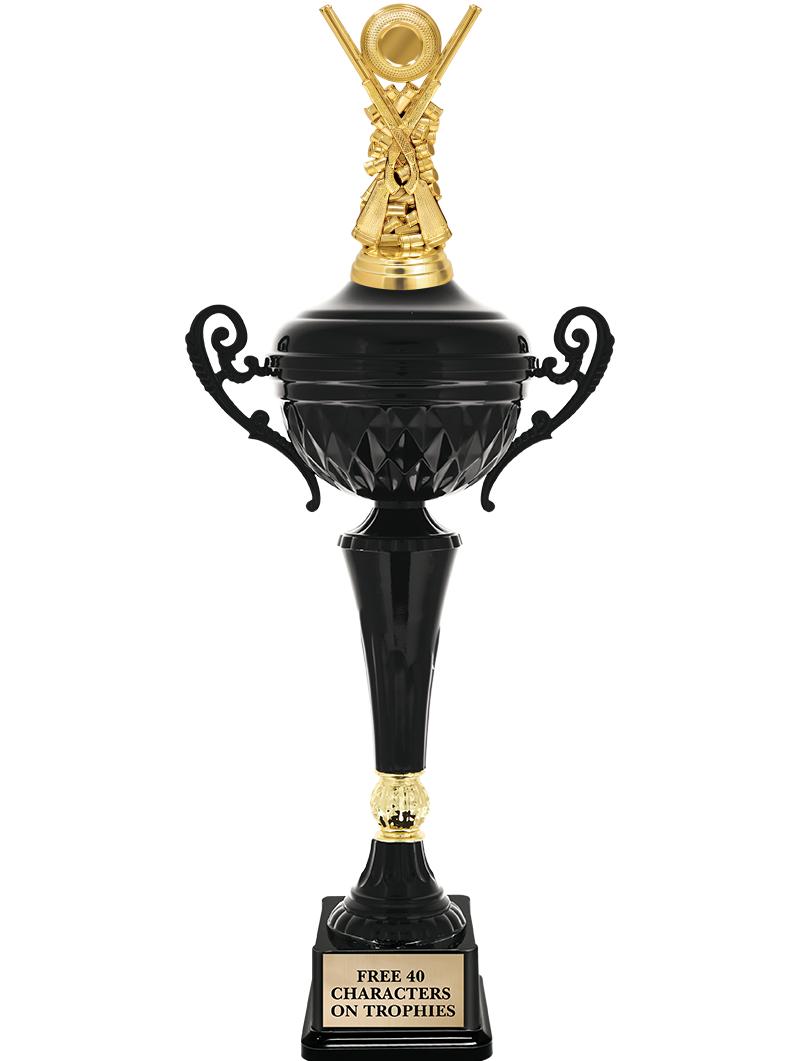 17.4" ONYX BLACK CUP TR W/FIG