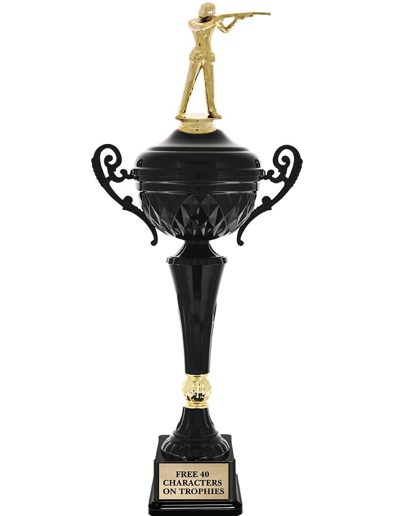 17.4" ONYX BLACK CUP TR W/FIG