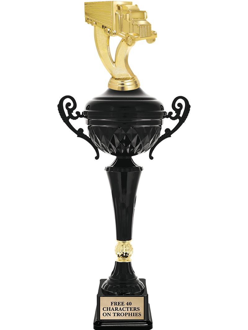 17.4" ONYX BLACK CUP TR W/FIG