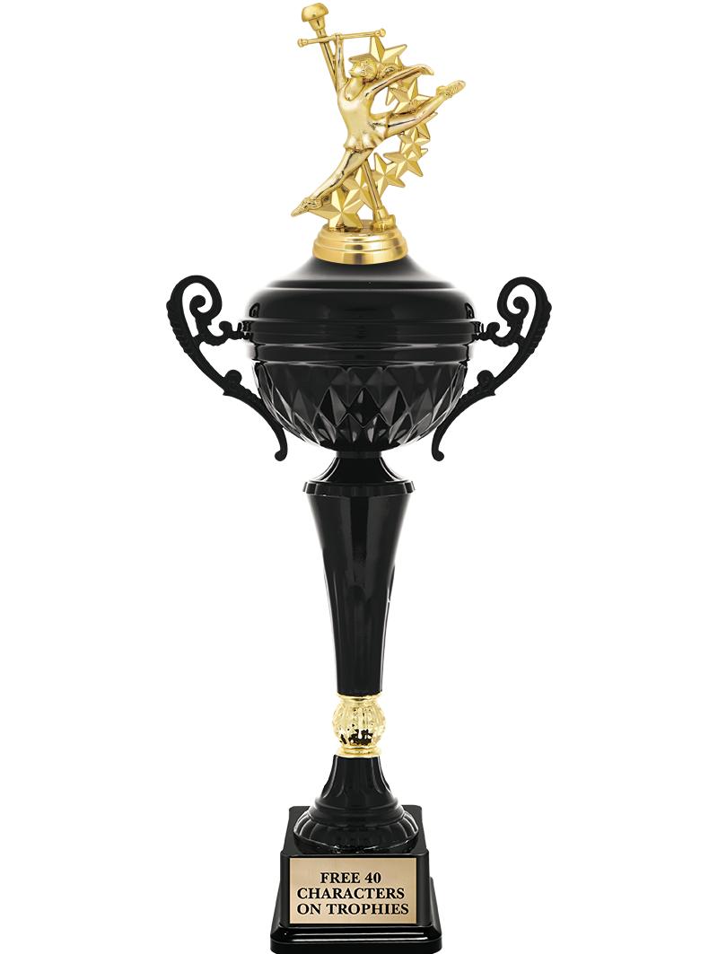 17.4" ONYX BLACK CUP TR W/FIG