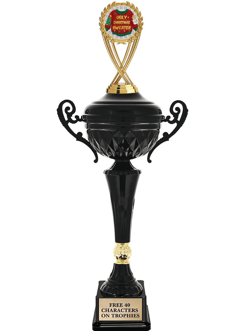 17.4" ONYX BLACK CUP TR W/FIG