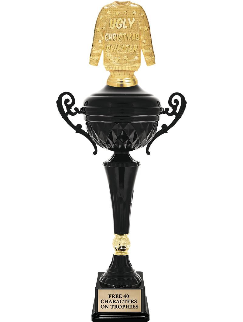 17.4" ONYX BLACK CUP TR W/FIG