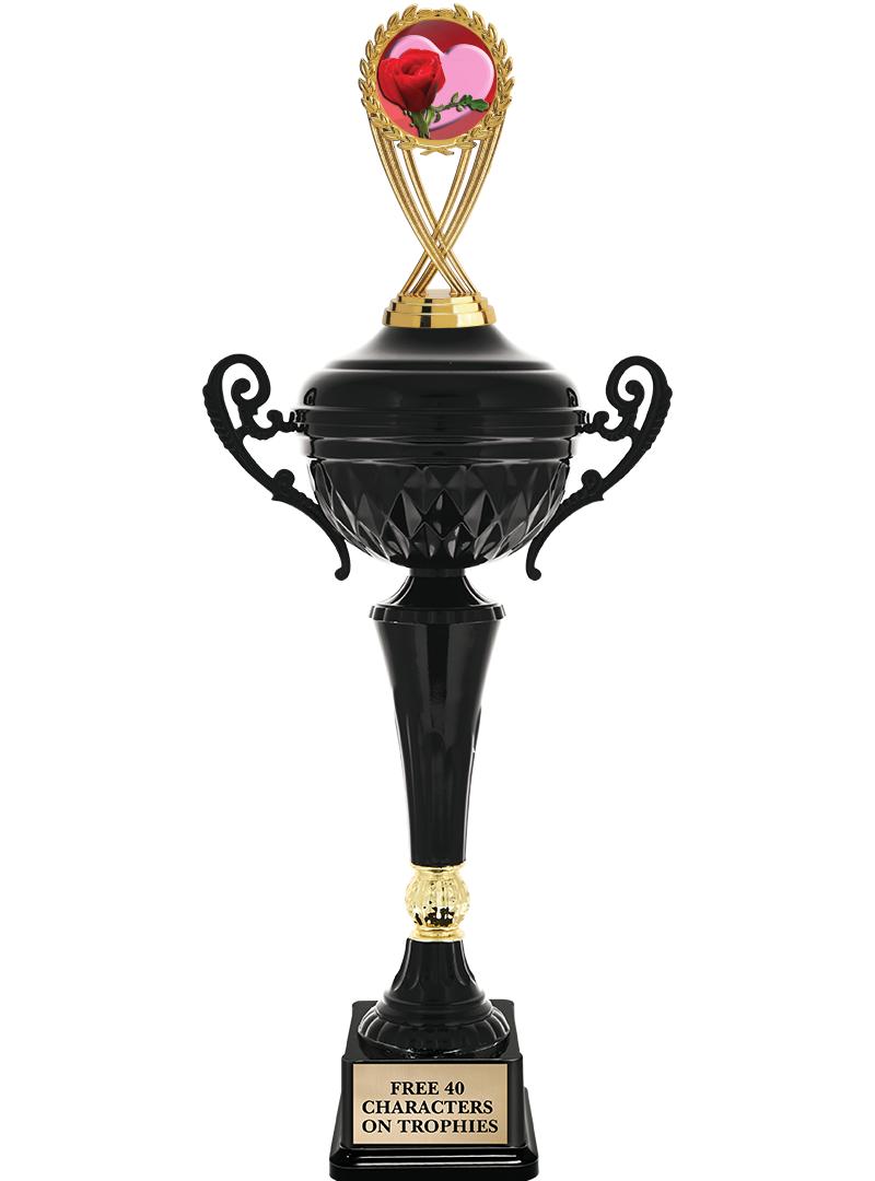 17.4" ONYX BLACK CUP TR W/FIG