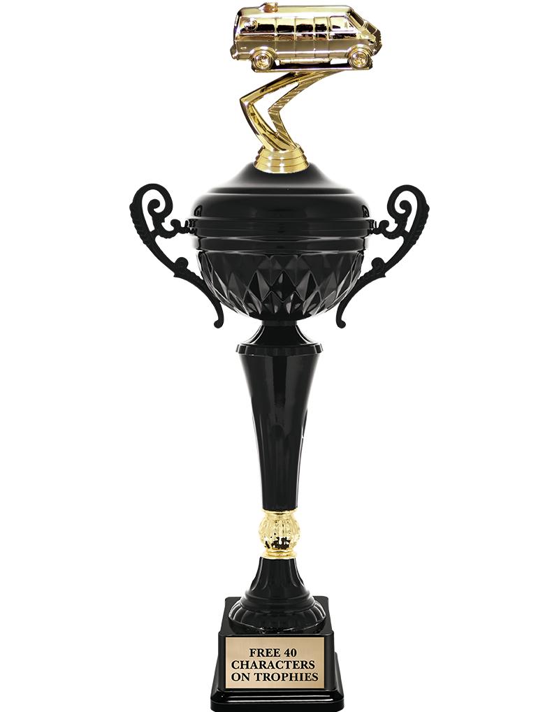17.4" ONYX BLACK CUP TR W/FIG