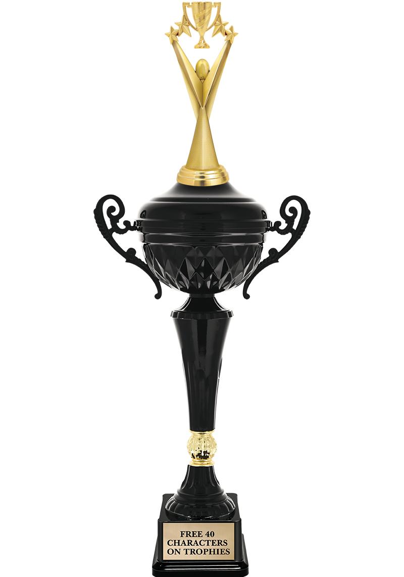 17.4" ONYX BLACK CUP TR W/FIG