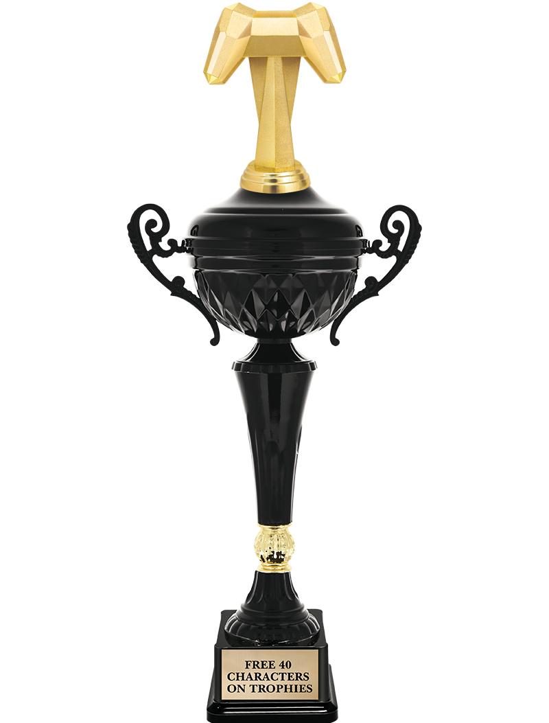 17.4" ONYX BLACK CUP TR W/FIG