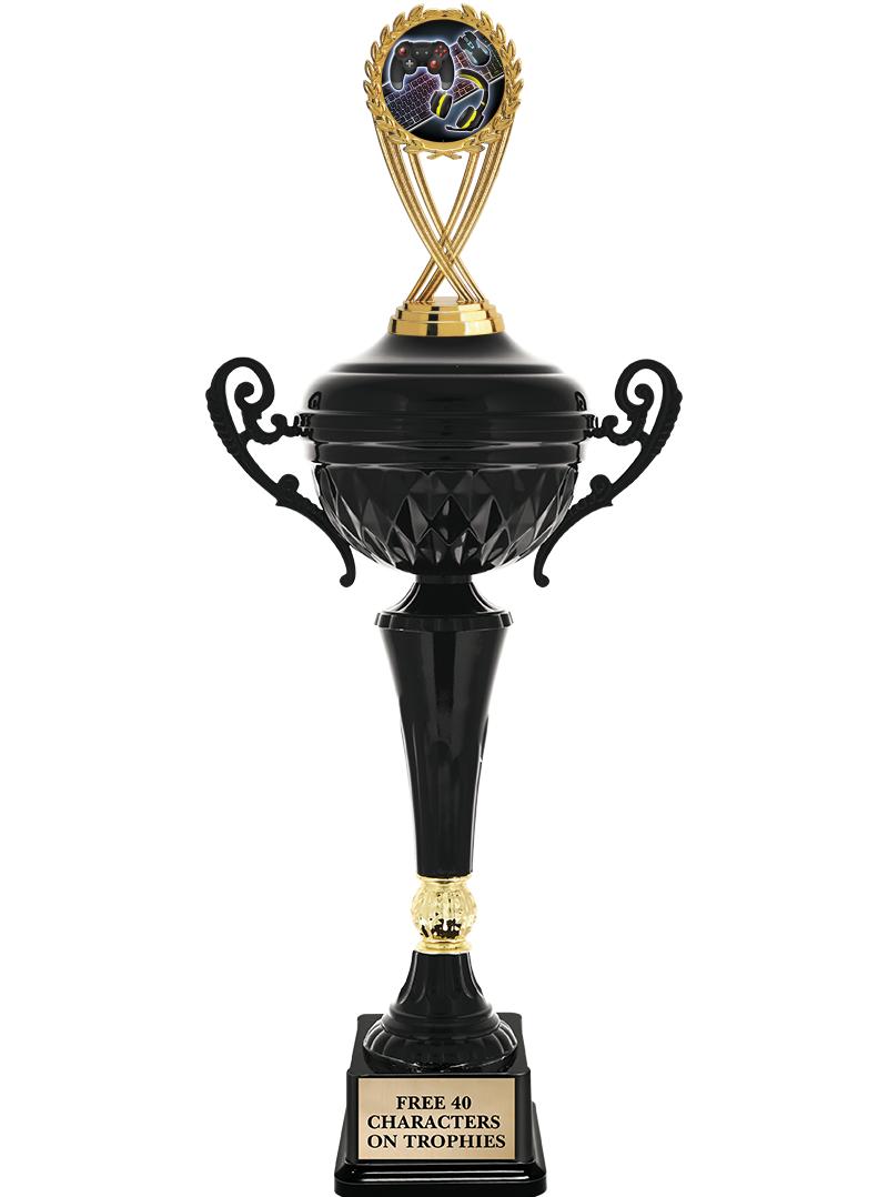 17.4" ONYX BLACK CUP TR W/FIG