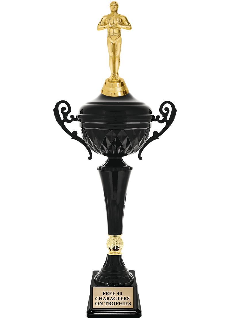 17.4" ONYX BLACK CUP TR W/FIG