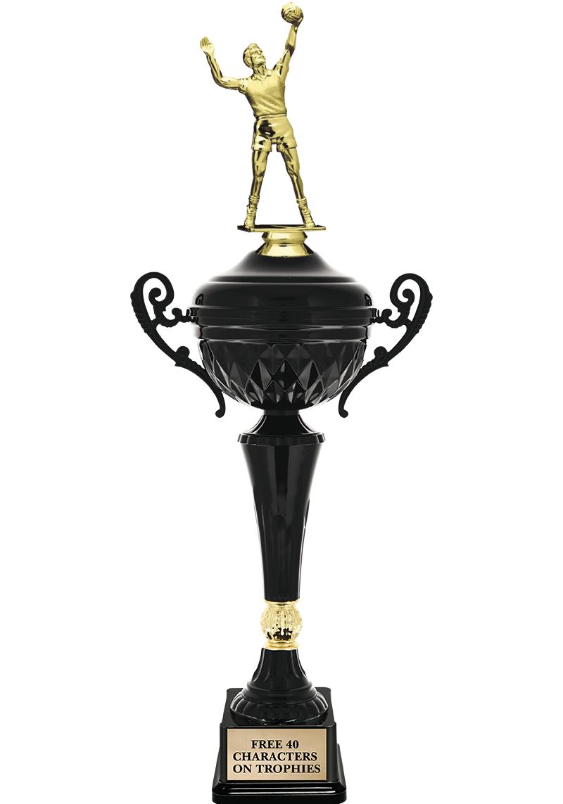 17.4" ONYX BLACK CUP TR W/FIG