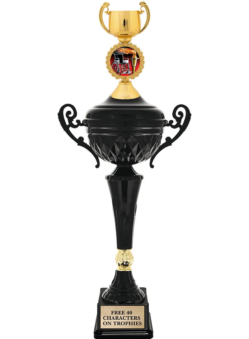 17.4" ONYX BLACK CUP TR W/FIG