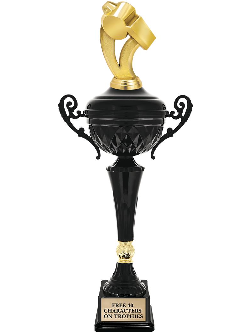 17.4" ONYX BLACK CUP TR W/FIG