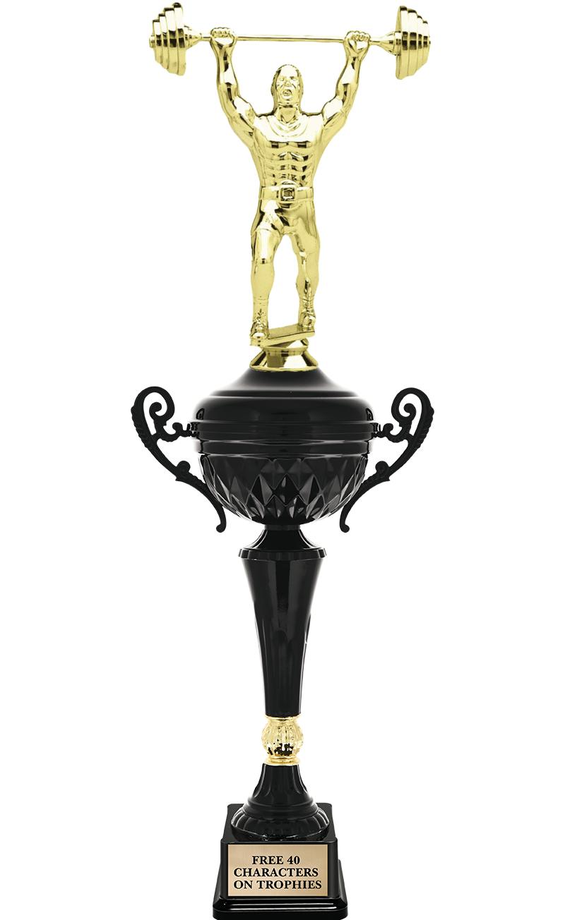 17.4" ONYX BLACK CUP TR W/FIG