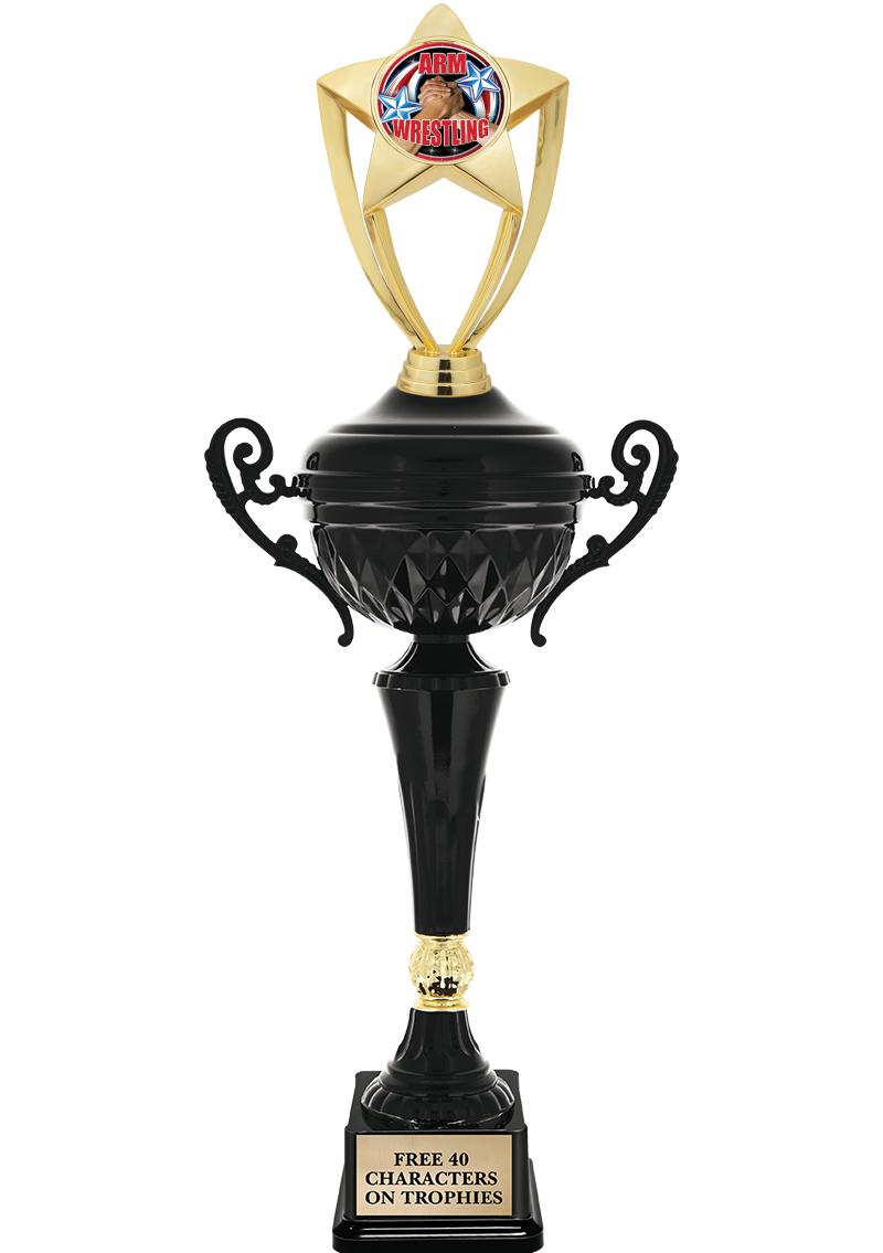 17.4" ONYX BLACK CUP TR W/FIG