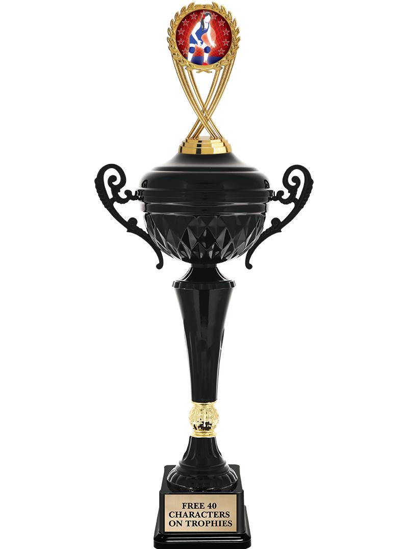 17.4" ONYX BLACK CUP TR W/FIG