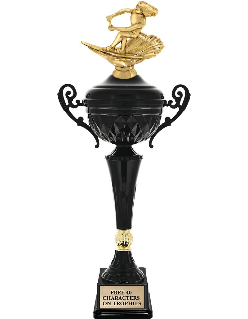 17.4" ONYX BLACK CUP TR W/FIG