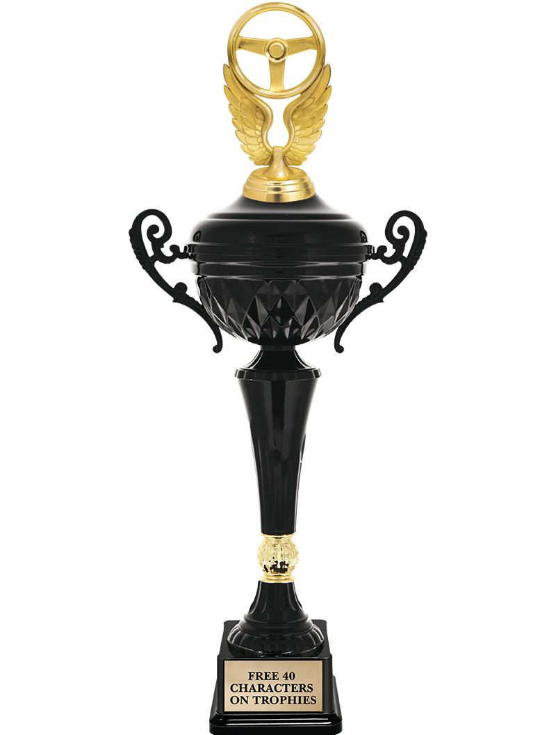 17.4" ONYX BLACK CUP TR W/FIG