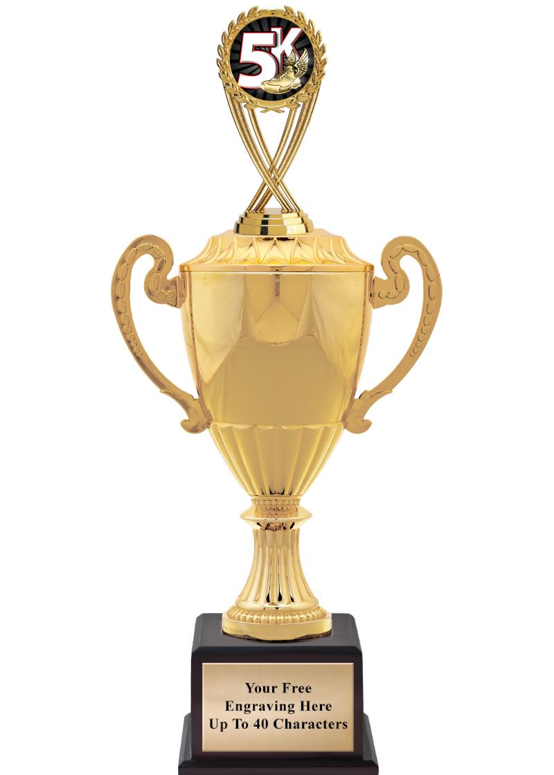 16 3/4" SOVEREIGN CUP W/FIGURE