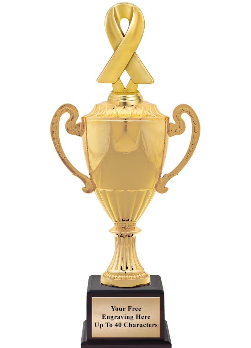 16 3/4" SOVEREIGN CUP W/FIGURE