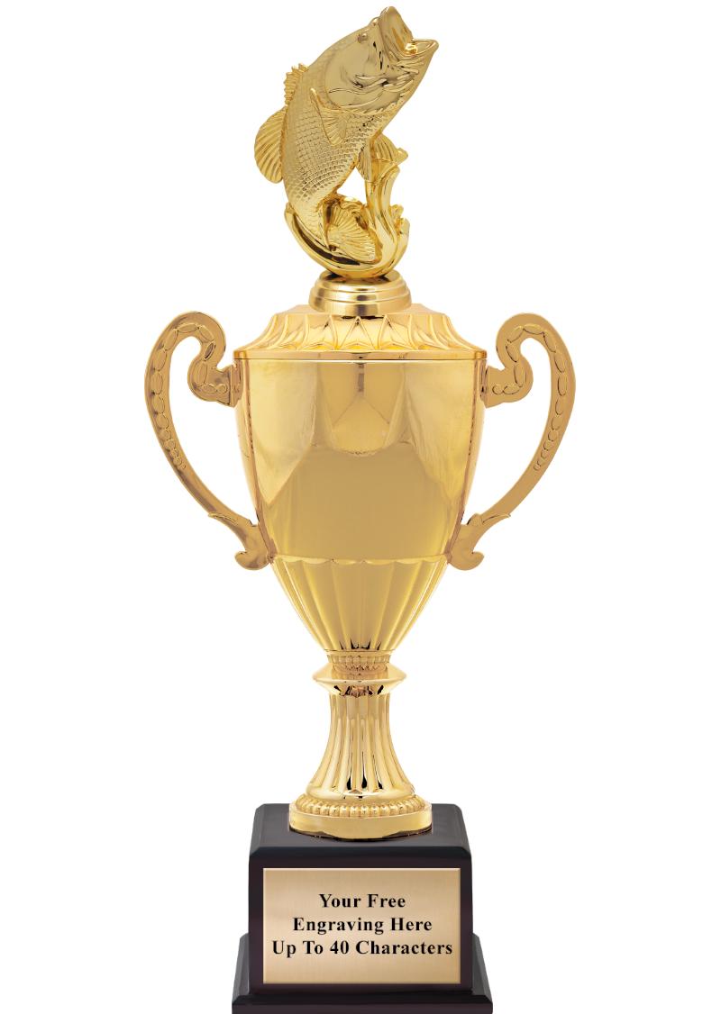 16 3/4" SOVEREIGN CUP W/FIGURE