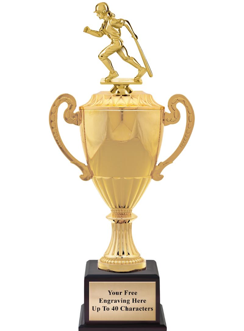 16 3/4" SOVEREIGN CUP W/FIGURE