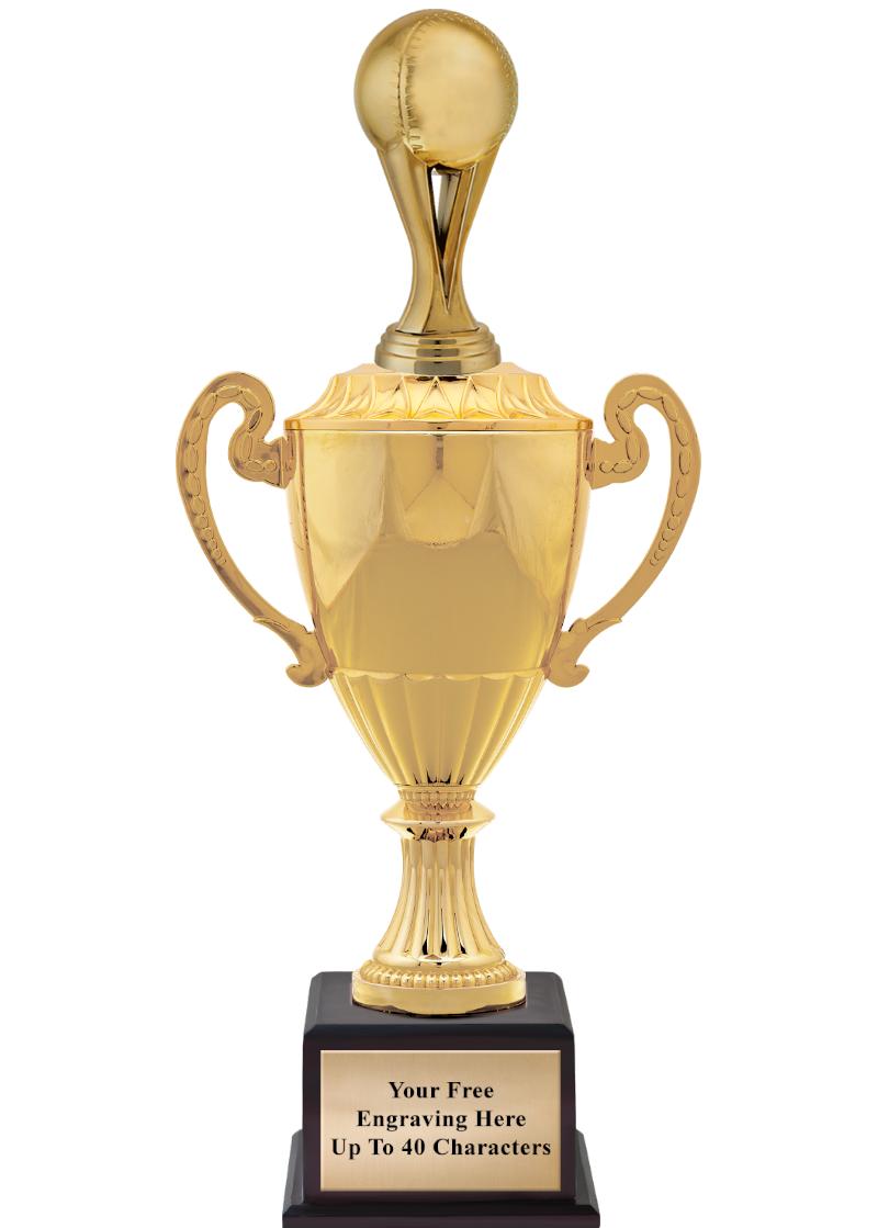 16 3/4" SOVEREIGN CUP W/FIGURE