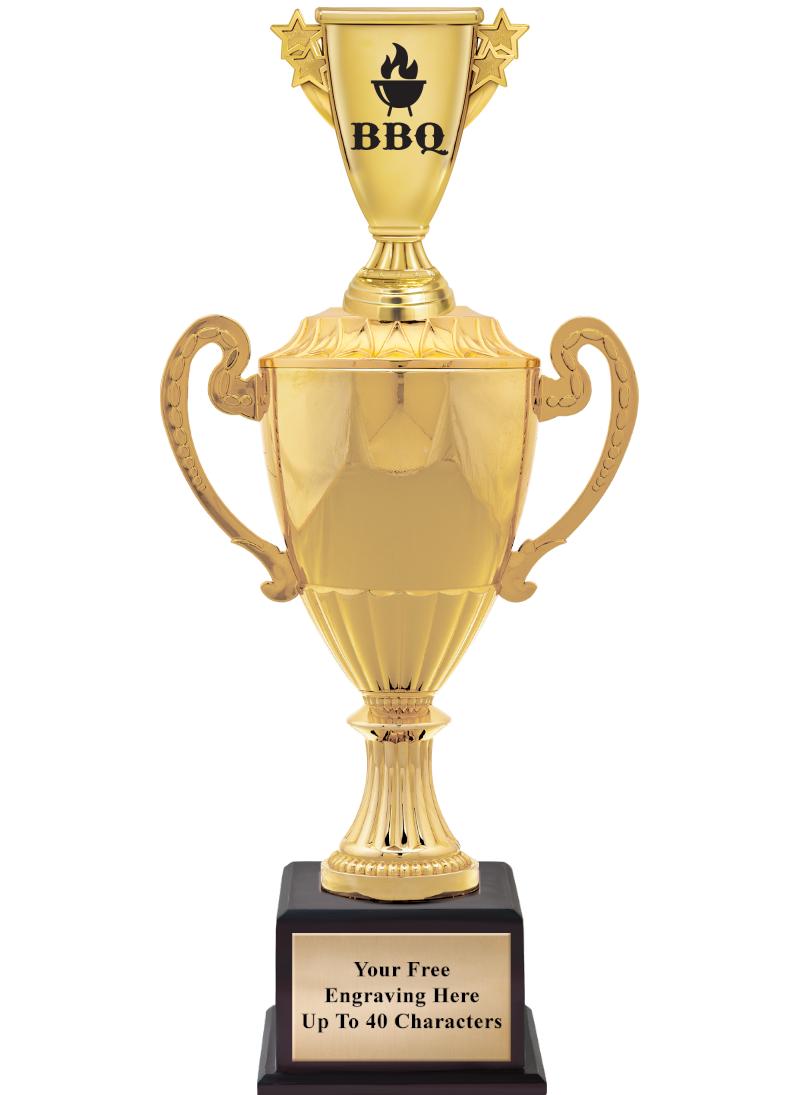 16 3/4" SOVEREIGN CUP W/FIGURE