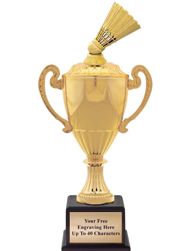 16 3/4" SOVEREIGN CUP W/FIGURE