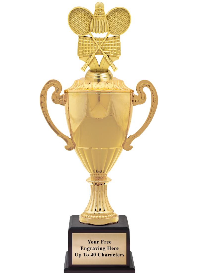 16 3/4" SOVEREIGN CUP W/FIGURE