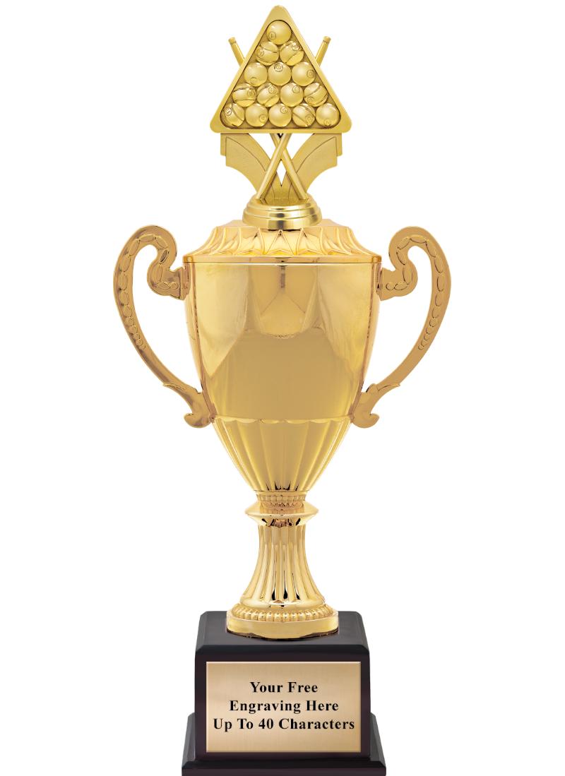 16 3/4" SOVEREIGN CUP W/FIGURE