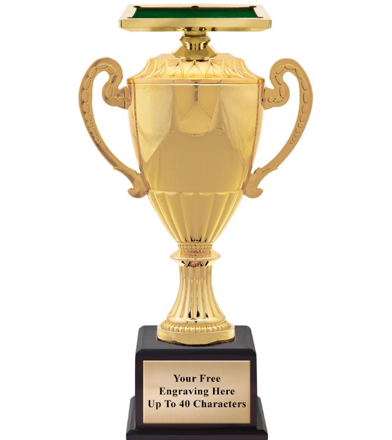 16 3/4" SOVEREIGN CUP W/FIGURE