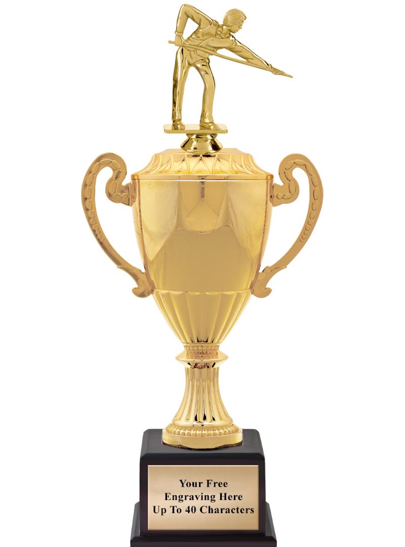 16 3/4" SOVEREIGN CUP W/FIGURE