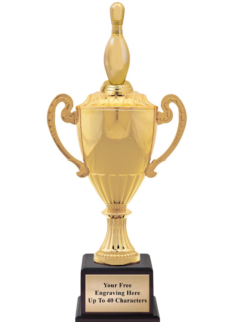 16 3/4" SOVEREIGN CUP W/FIGURE