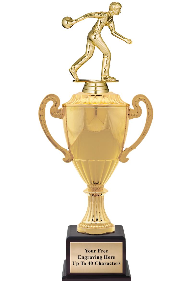 16 3/4" SOVEREIGN CUP W/FIGURE