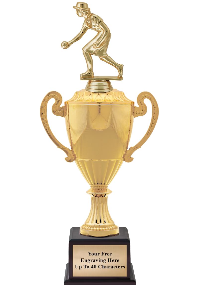 16 3/4" SOVEREIGN CUP W/FIGURE