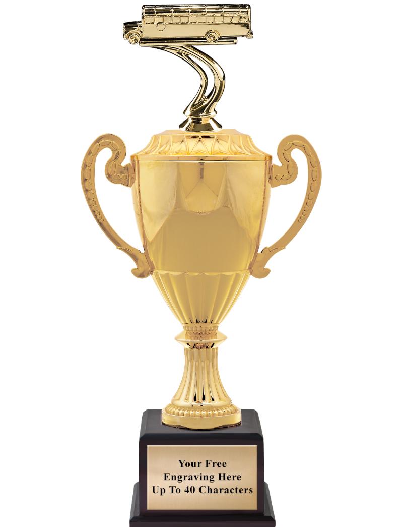 16 3/4" SOVEREIGN CUP W/FIGURE