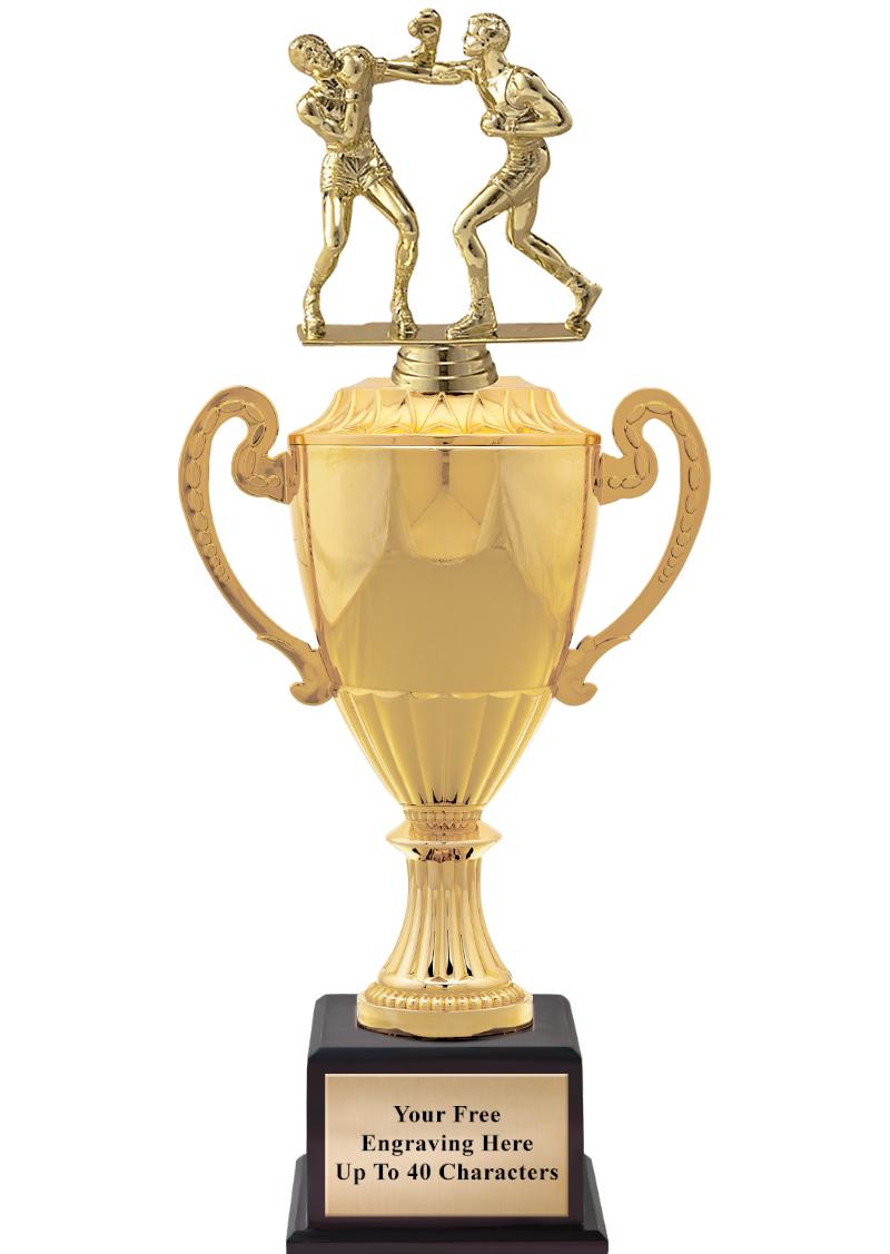 16 3/4" SOVEREIGN CUP W/FIGURE