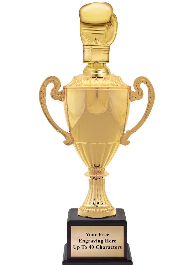 16 3/4" SOVEREIGN CUP W/FIGURE