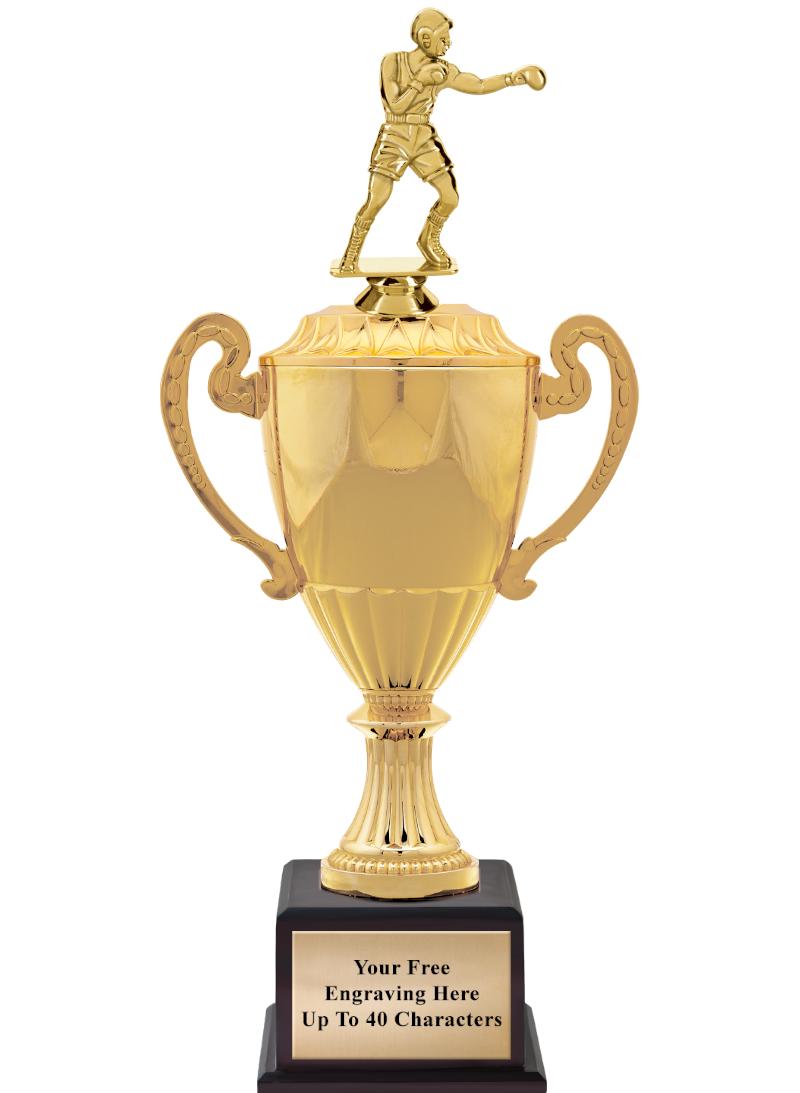 16 3/4" SOVEREIGN CUP W/FIGURE