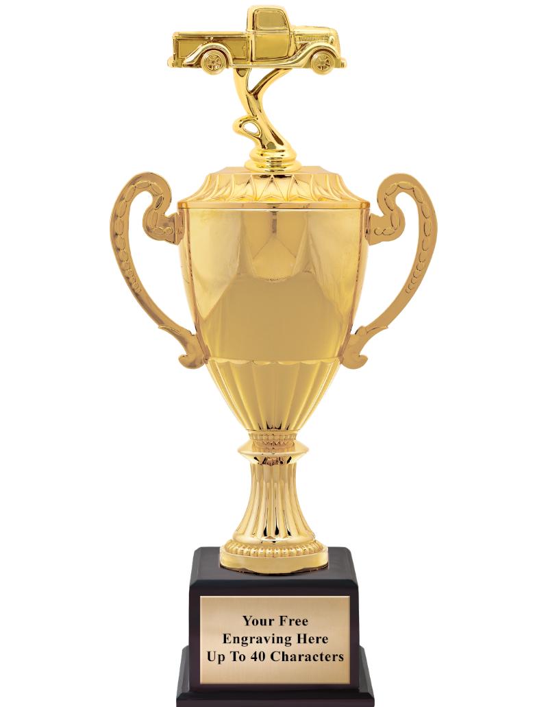 16 3/4" SOVEREIGN CUP W/FIGURE