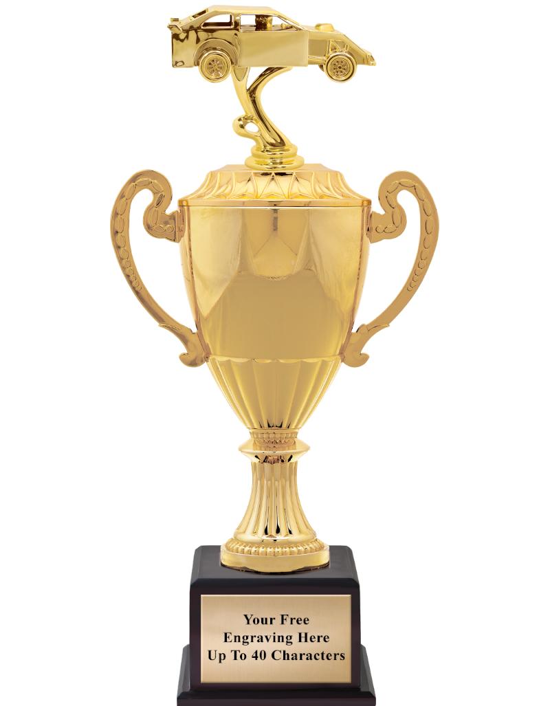 16 3/4" SOVEREIGN CUP W/FIGURE