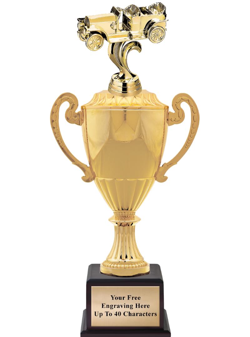 16 3/4" SOVEREIGN CUP W/FIGURE