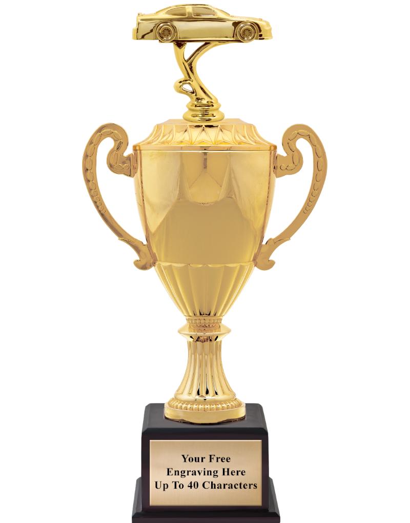 16 3/4" SOVEREIGN CUP W/FIGURE