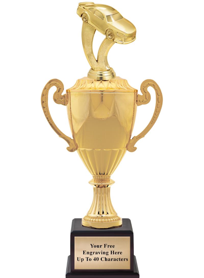 16 3/4" SOVEREIGN CUP W/FIGURE