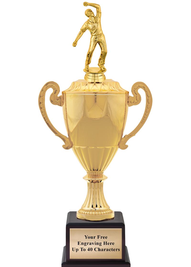 16 3/4" SOVEREIGN CUP W/FIGURE