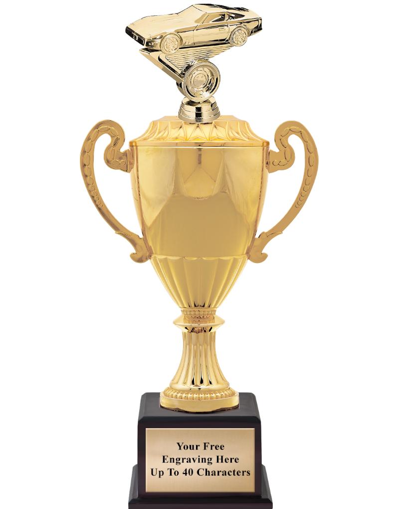 16 3/4" SOVEREIGN CUP W/FIGURE