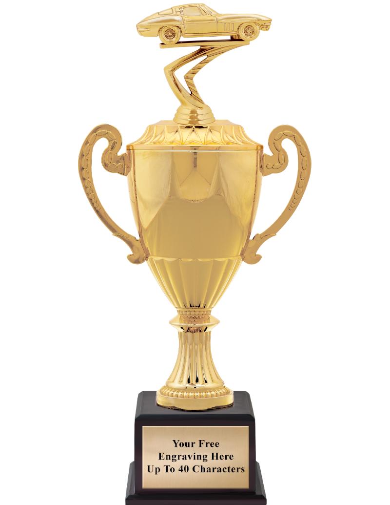 16 3/4" SOVEREIGN CUP W/FIGURE