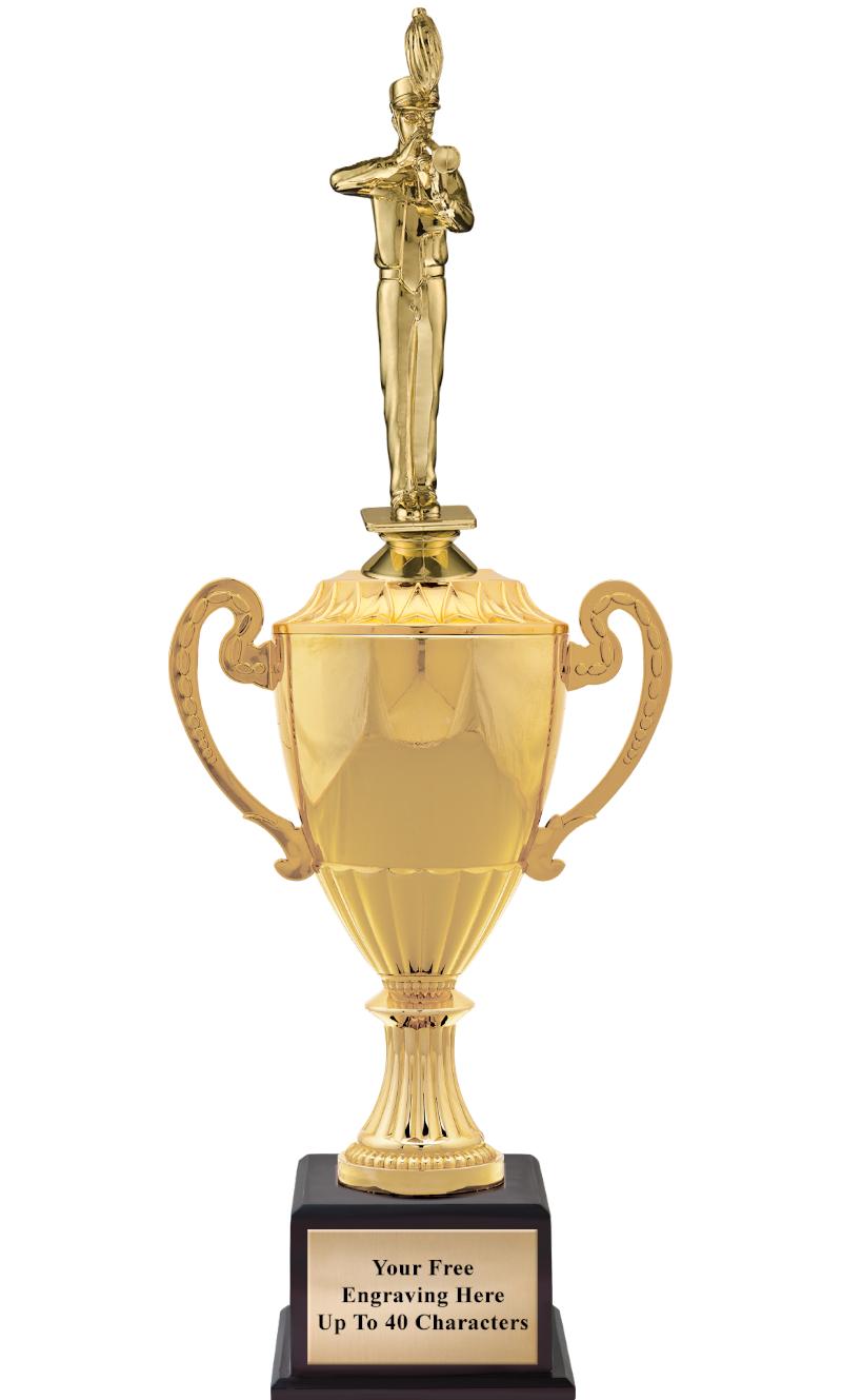 16 3/4" SOVEREIGN CUP W/FIGURE