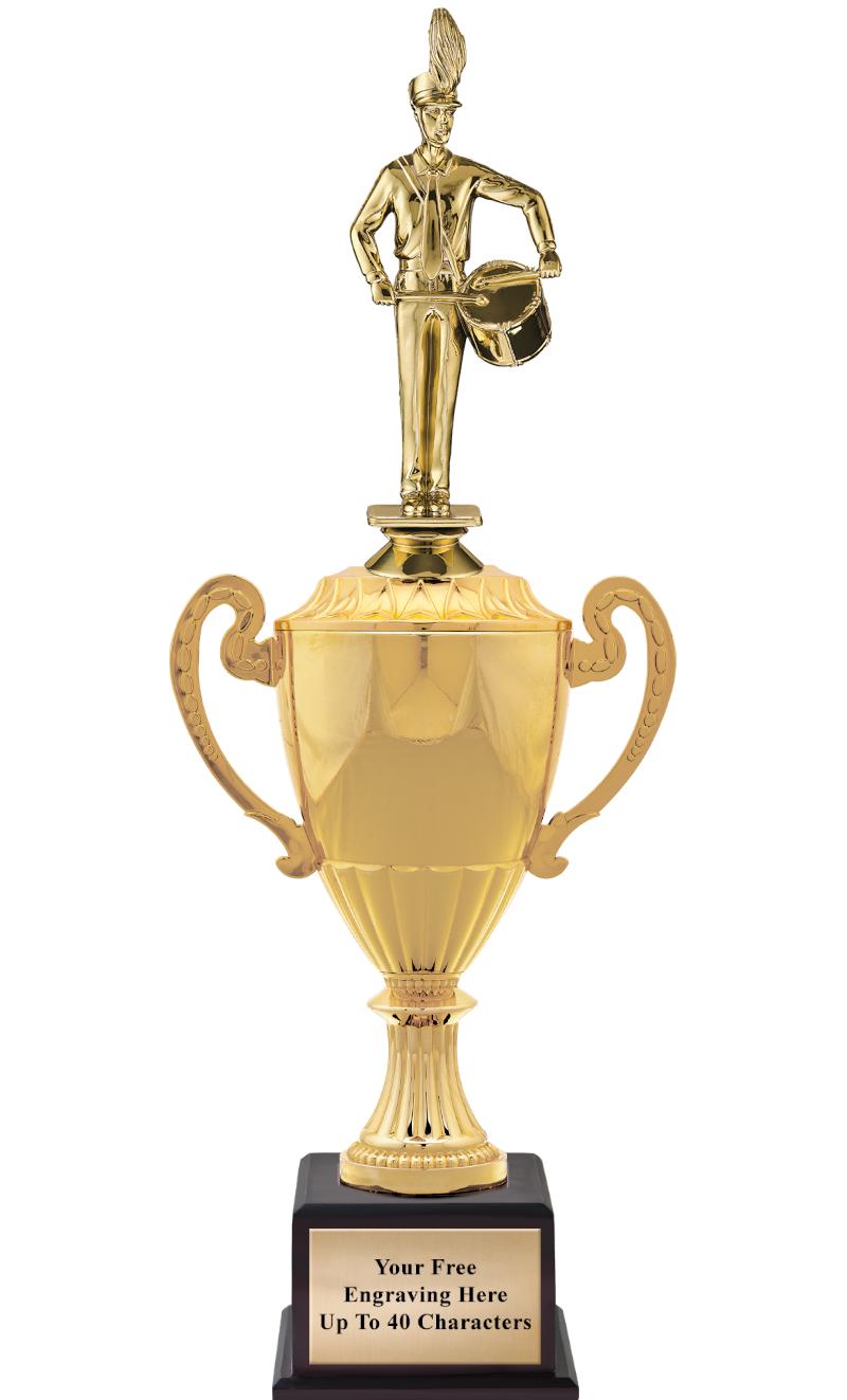 16 3/4" SOVEREIGN CUP W/FIGURE