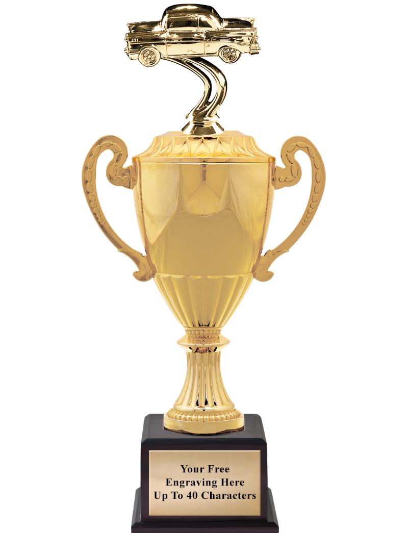 16 3/4" SOVEREIGN CUP W/FIGURE