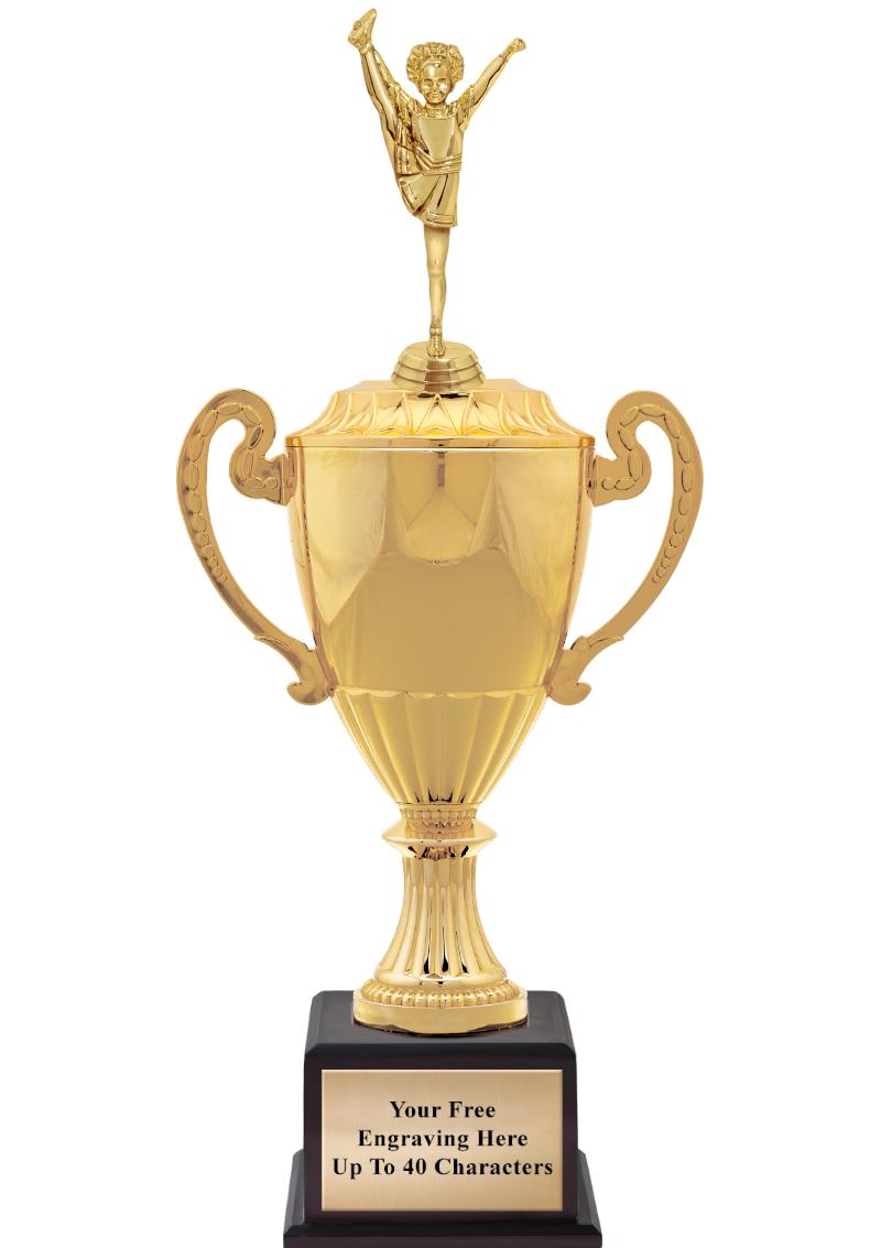 16 3/4" SOVEREIGN CUP W/FIGURE